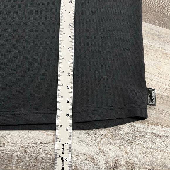 Vintage Nike Team Black Purdue University L‎ Long Sleeve Dri-Fit Polo Shirt - Picture 6 of 9